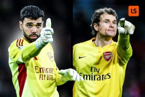 18场零封！拉亚超越莱曼，成为欧冠零封场次最多的阿森纳门将