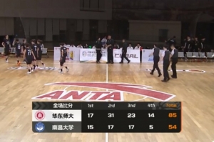 CUBAL女子组1/4决赛-华东师大大胜南昌大学 张馨文32+10