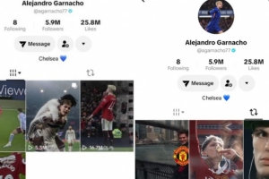 媒体搞事？跟队：加纳乔删除切尔西内容？他转会后压根就没发过贴