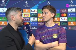 加维：我们今天已经拼尽全力，相信总有一天能赢得欧冠