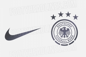 德国队2027年耐克主场球衣谍照：白色为主色调，搭配金属灰暗纹