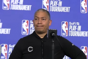 【完整版】泰伦·卢：领先13分被逆转很气愤 勇士展现了冠军底蕴