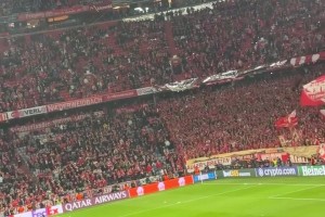 红色堡垒！一起来感受安联球场的助威声！