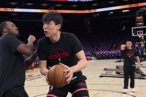 生涯首次附加赛之旅杨瀚森赛前热身！今天能上不？